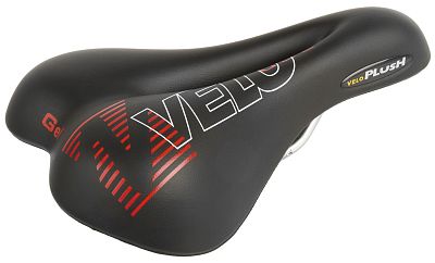 Превью  Седло VELO Plush Gel D1, рамка Сталь (254*173 мм)